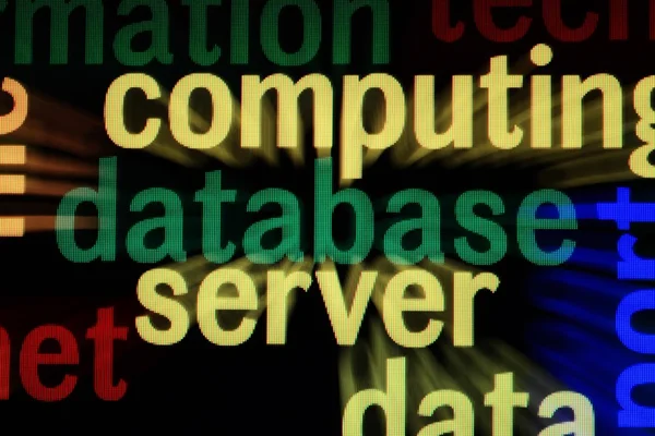 Database server concept — Stock Photo, Image