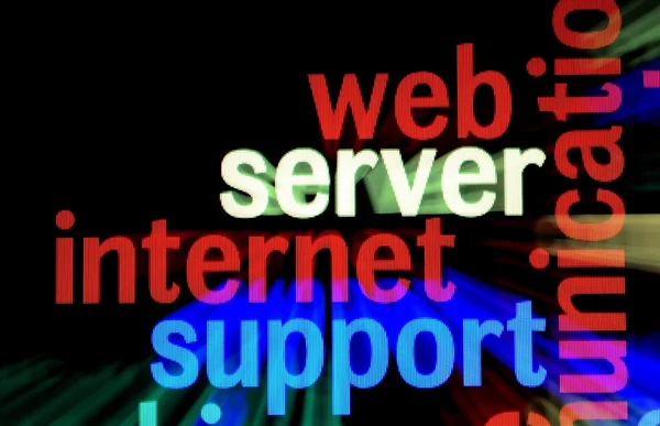 Έννοια υποστήριξη Web — Φωτογραφία Αρχείου