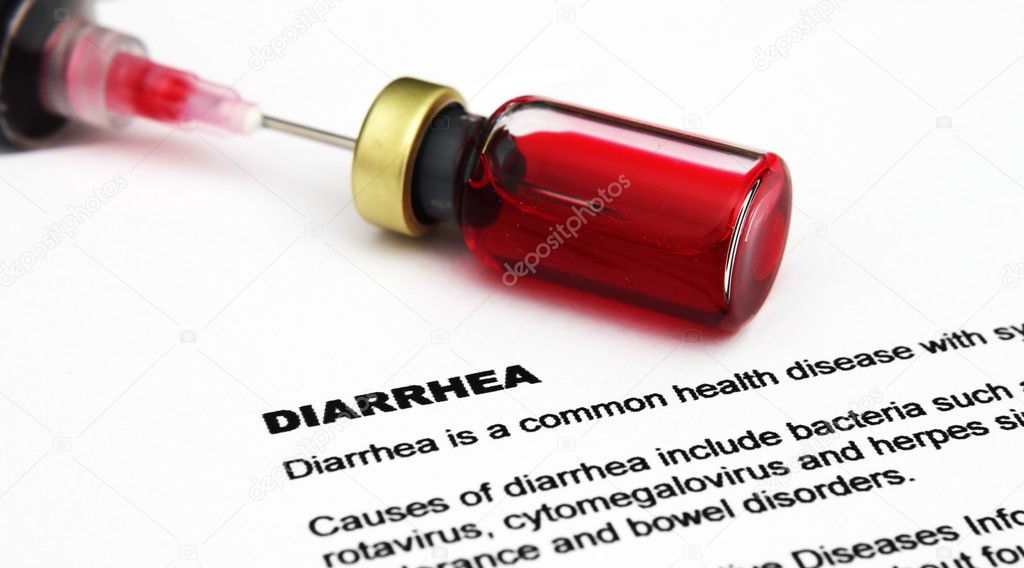 diarrhea concept
