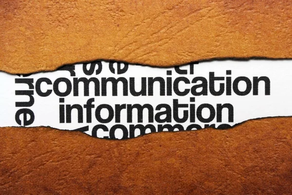 Comunicazione — Foto Stock