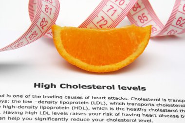 High cholesterol concept clipart