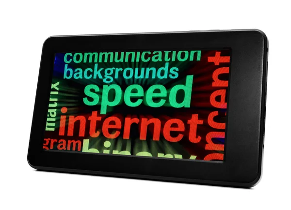Speed internet concept — Stock Photo, Image