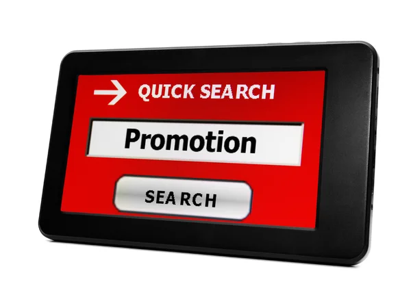 Search for Web promotion — Stock Photo, Image