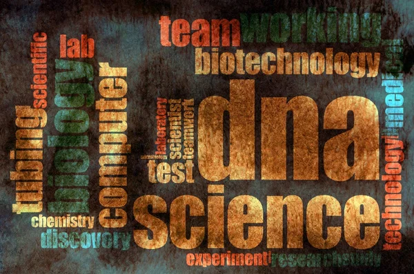 Biotechnologie dna věda — Stock fotografie