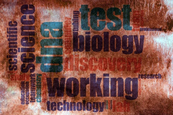 Biology word cloud — Stock Photo, Image