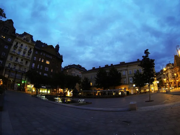 Budapest natten — Stockfoto