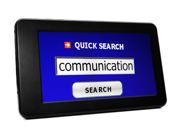 Search for communication — Stock Photo, Image