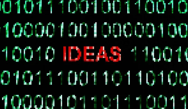 Idea píxeles — Foto de Stock