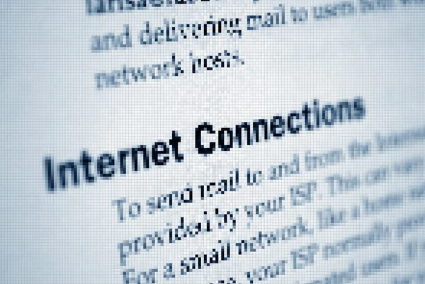 Connessione internet — Foto Stock