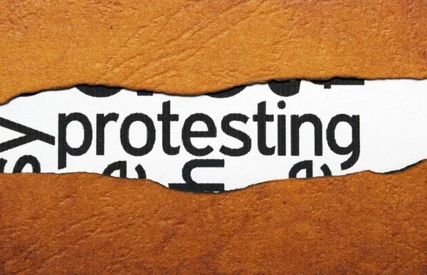 Protest concept — Stock Photo, Image