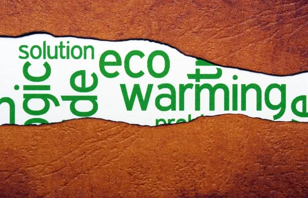 Eco ocieplenia — Zdjęcie stockowe