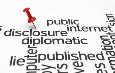 Açıklama diplomatik Yayınlandı