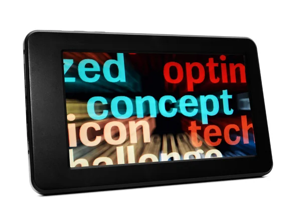 Pc tablet concept — Stock Photo, Image