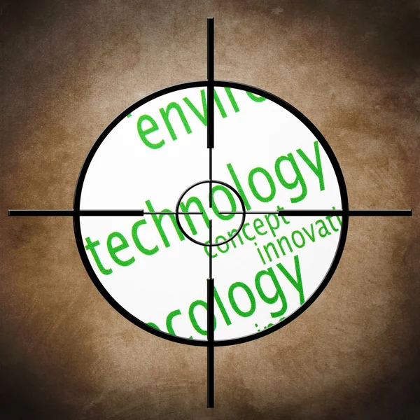 Cel technologiczny — Zdjęcie stockowe