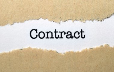 Contract clipart