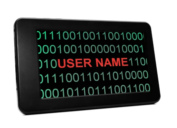 User name — Stock Photo, Image