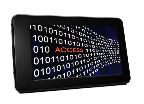 Έννοια της πρόσβασης σε pc tablet — Φωτογραφία Αρχείου