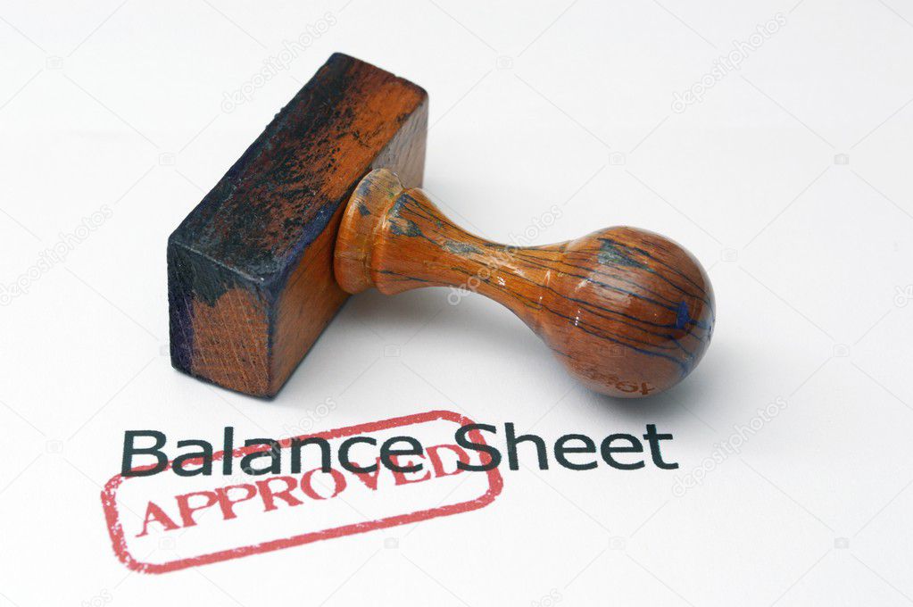 Balance sheet - approved
