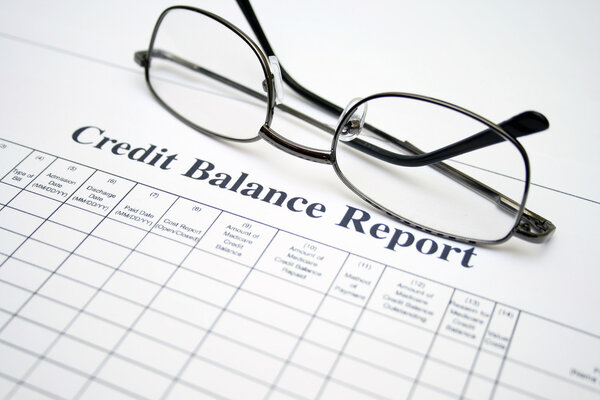 Credit balance report