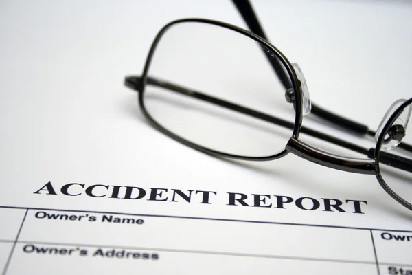 Accident report — Stock Photo, Image