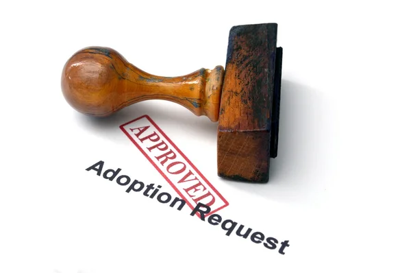 Adoption request — Stock Photo, Image