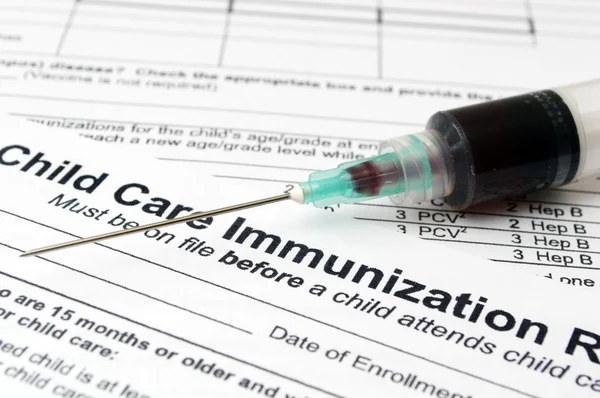 Il concetto di immunizzazione — Foto Stock