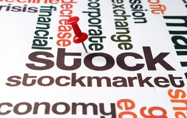 Aandelenmarkt — Stockfoto