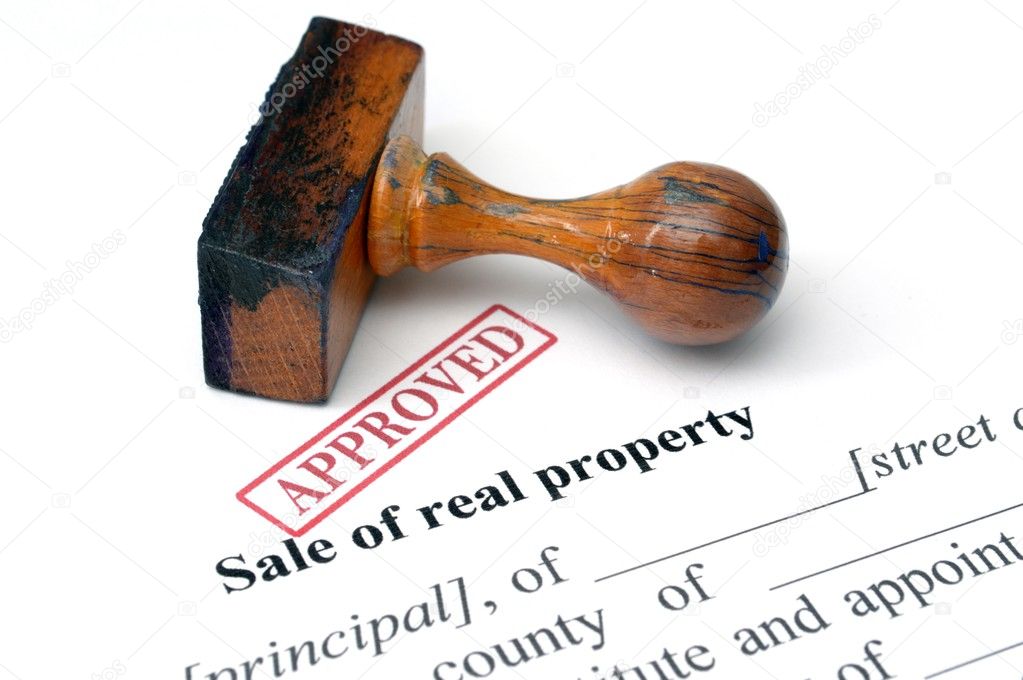 Sale of real property
