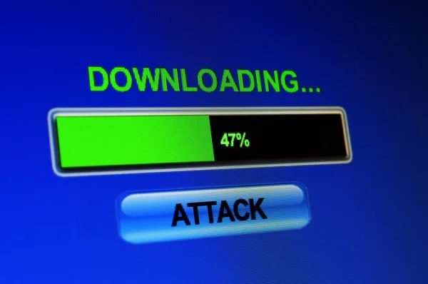 Download attack — Stock Photo, Image