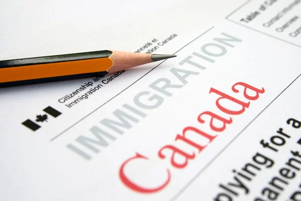 Імміграції Канади — стокове фото