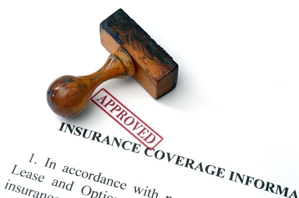 Insurance coverage — Stock Photo, Image