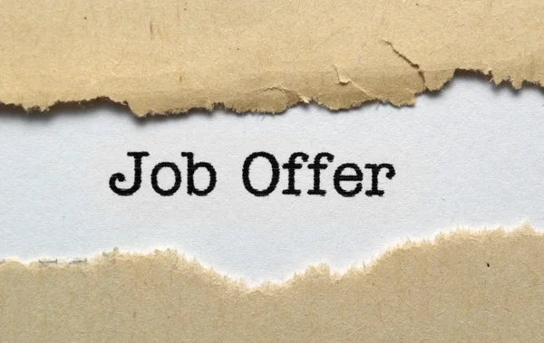 Job offer — Stock Photo, Image