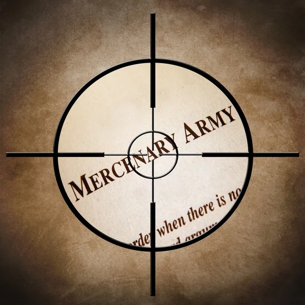 Esercito mercenario — Foto Stock