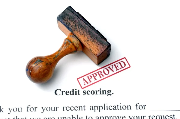 Credit scoring — Stock Photo, Image