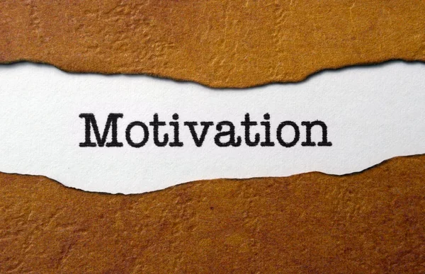Conceito de motivação — Fotografia de Stock