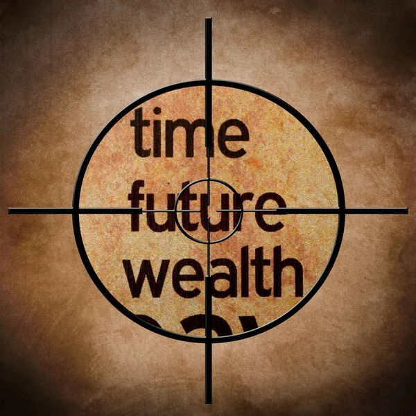Time future wealth — Stock Photo, Image