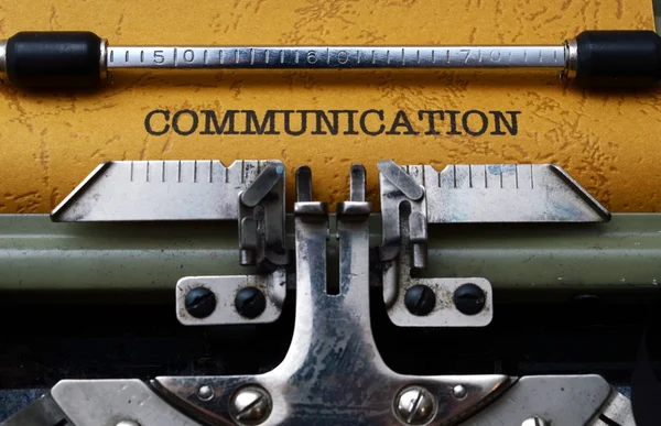 Koncept komunikace — Stock fotografie