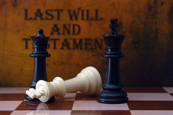 Last will and testament — Stock Photo, Image