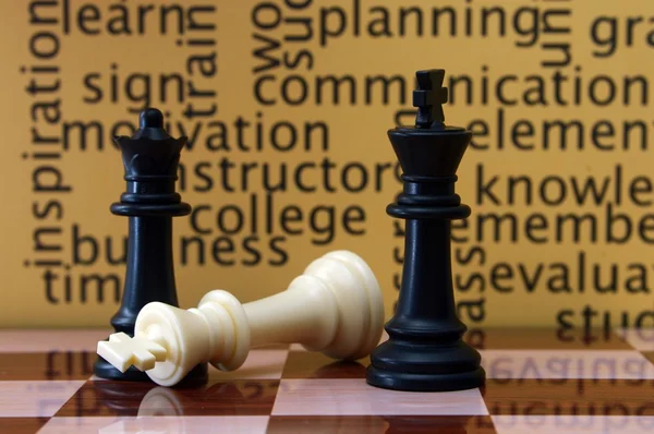 Chess and education concept — Stock Photo, Image