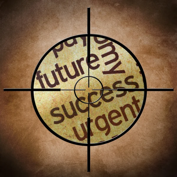 Success target concept — Stock Photo, Image