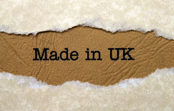 Made in UK — Stock Photo, Image