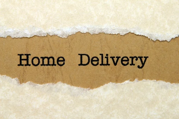 Home delivery — Stock Photo, Image