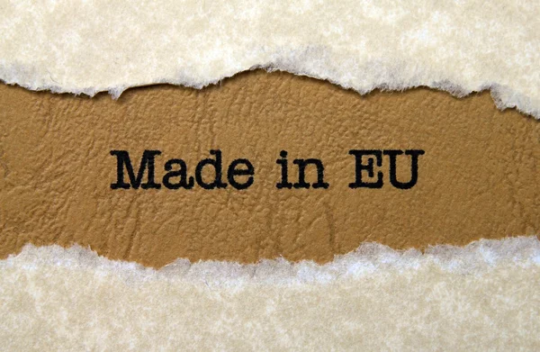 Made in EU — Stock Photo, Image