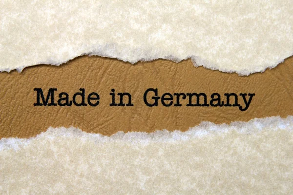 Made in Germany — Stock Photo, Image