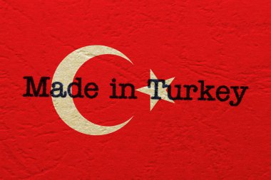 Made in Turkey clipart