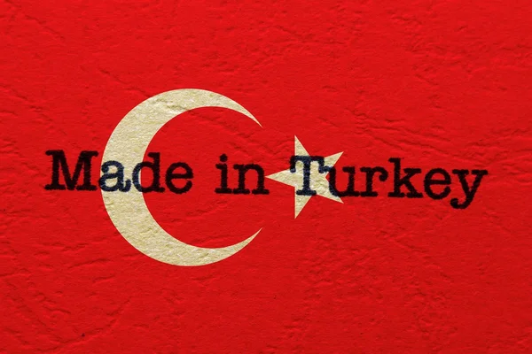 Vyrobené v Turecku — Stock fotografie