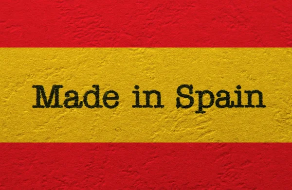 Made in Spain — Stock Photo, Image
