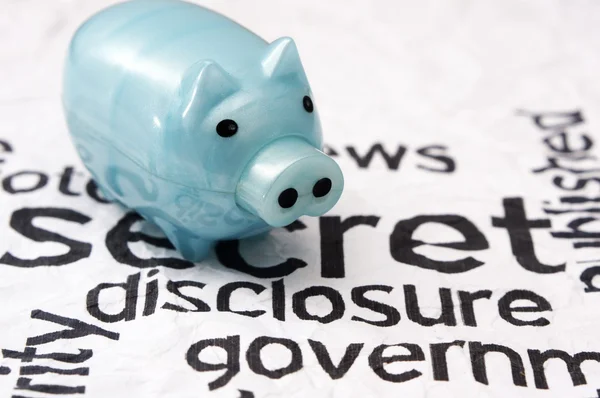 Secret disclosure government — Stock Photo, Image