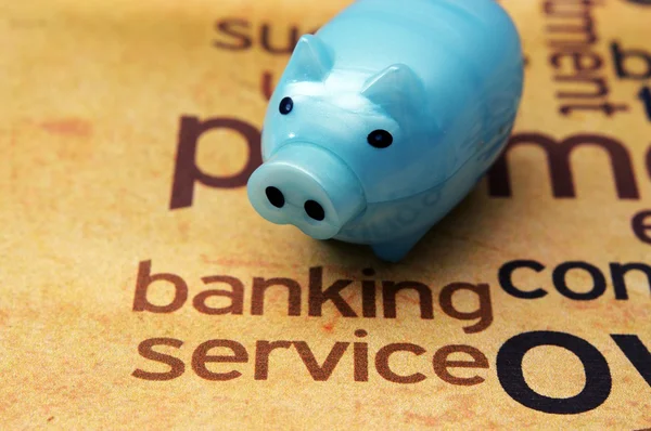 Bankacılık hizmet anlayışı — Stok fotoğraf