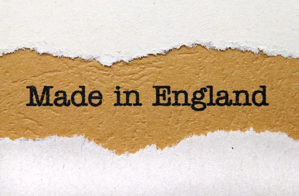 Made in England — Stock Photo, Image